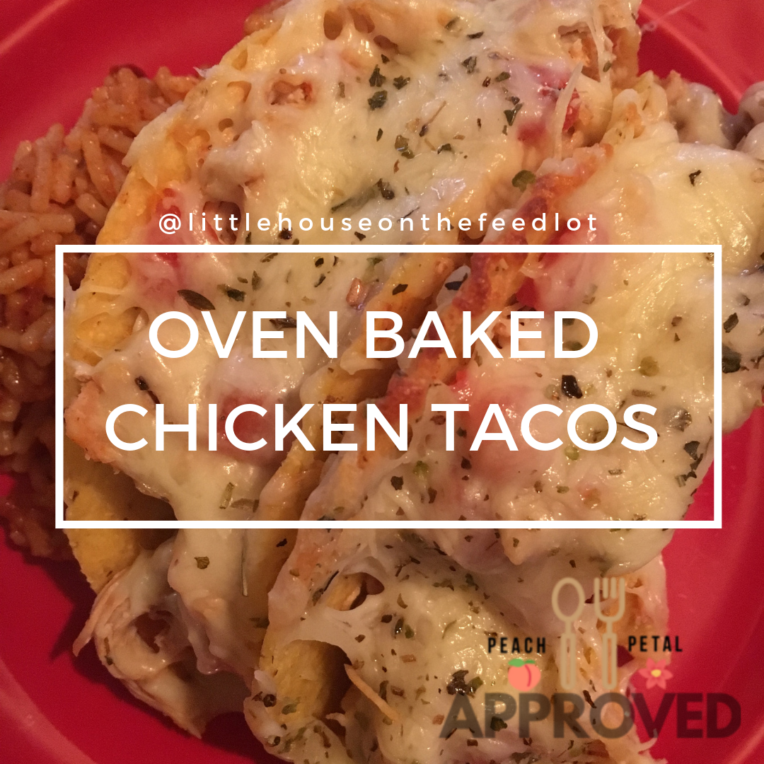 Oven Baked Chicken Tacos