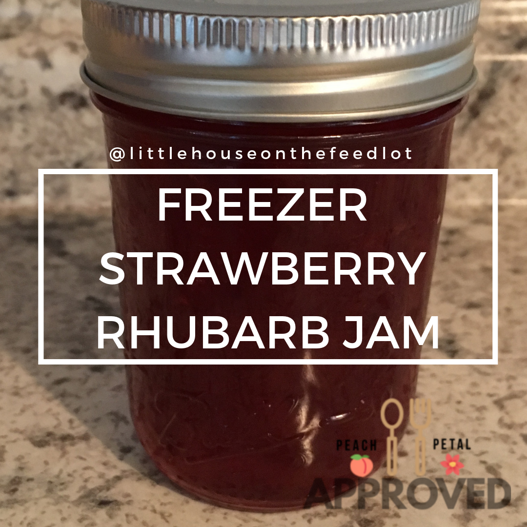 Freezer Strawberry Rhubarb Jam