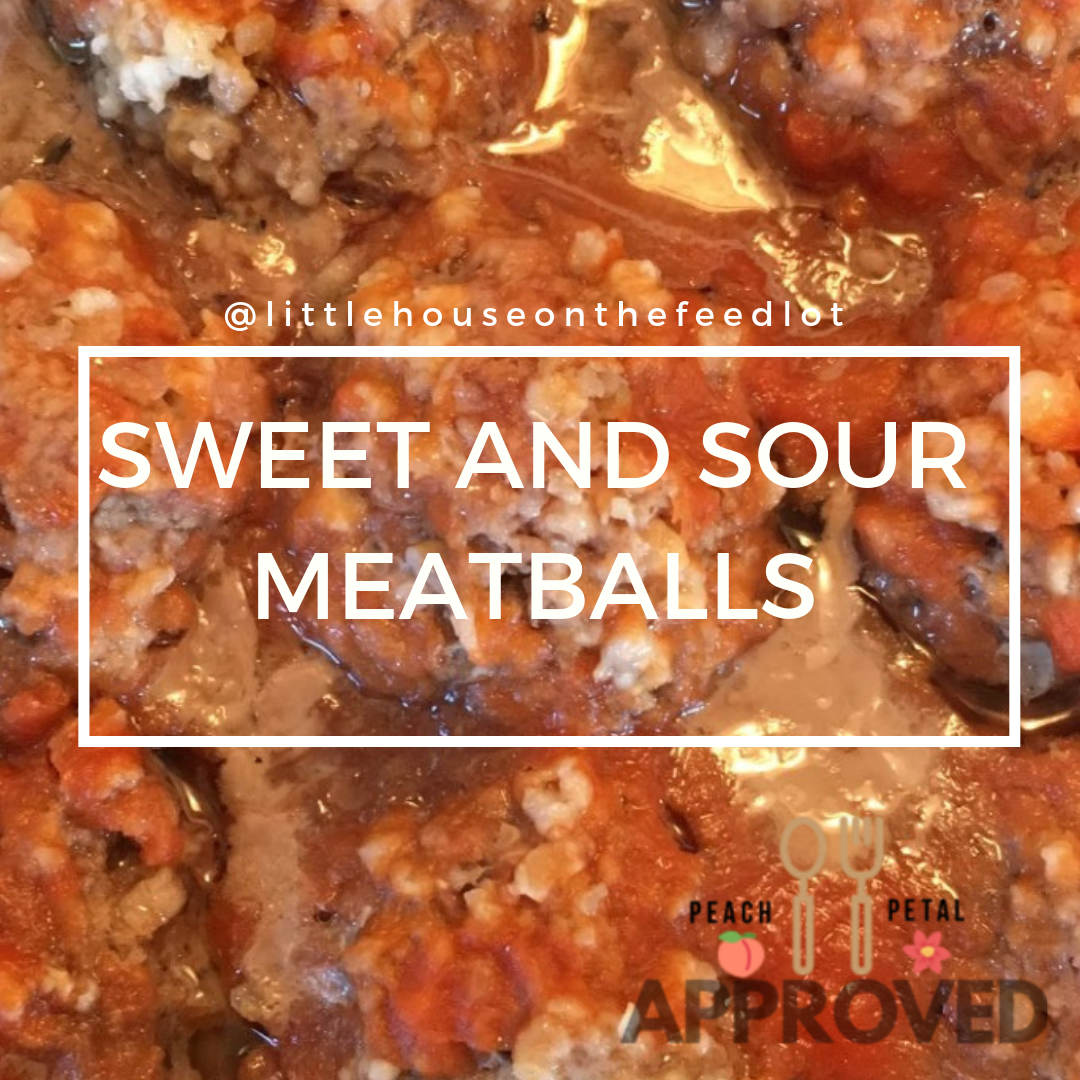 Sweet and Sour Meatballs